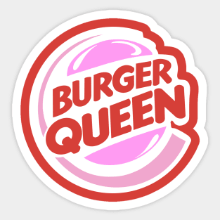 Burger Queen Sticker